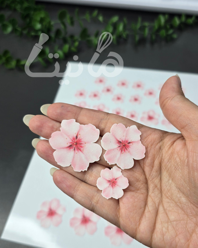 استیکر خوراکی شکوفه جور کد ۱۸۷- برشی