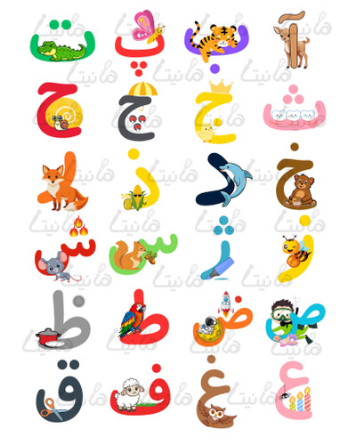 استیکر خوراکی الفبا کد ۲۲۰- ۴ سانت| بدون برش